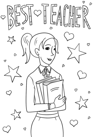 Best-Teacher-Coloring-Page